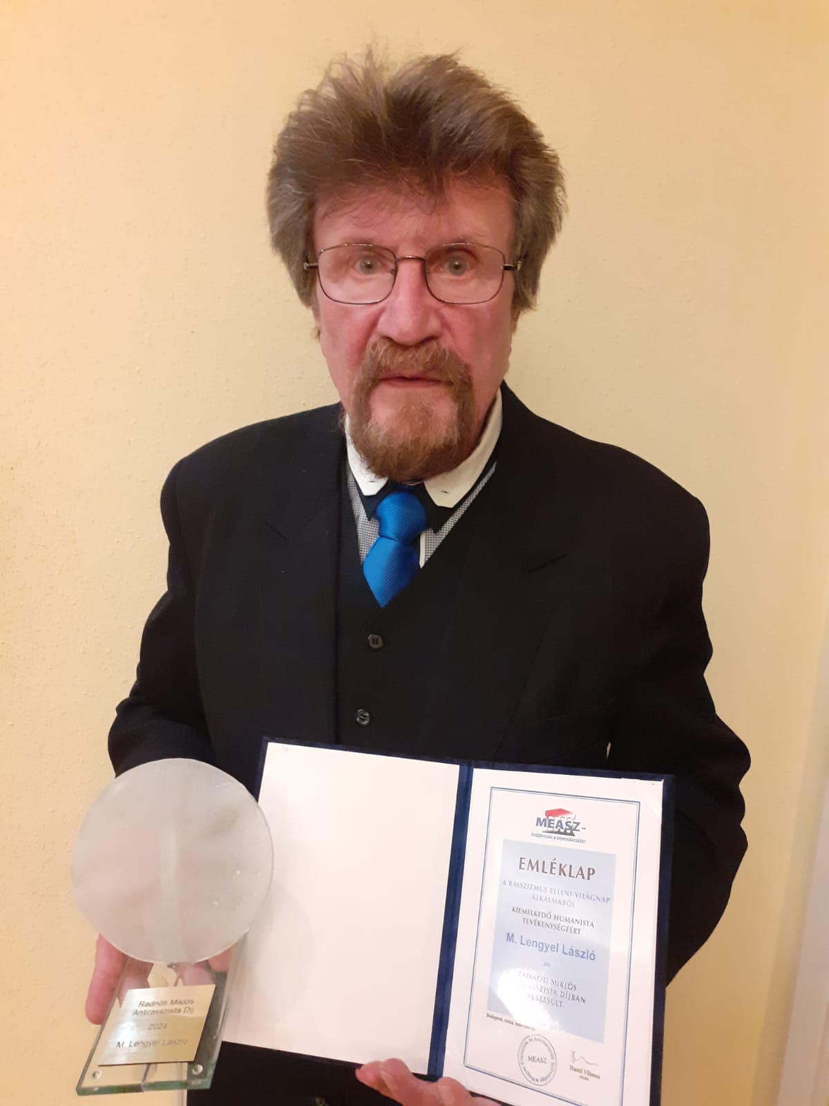 M. Lengyel László a Sajtószakszervezet ügyvezető elnöke