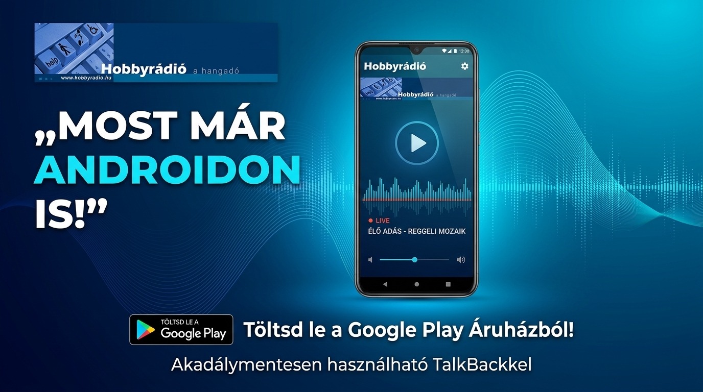 Hobby rádió android os alkalmazása (illusztráció)