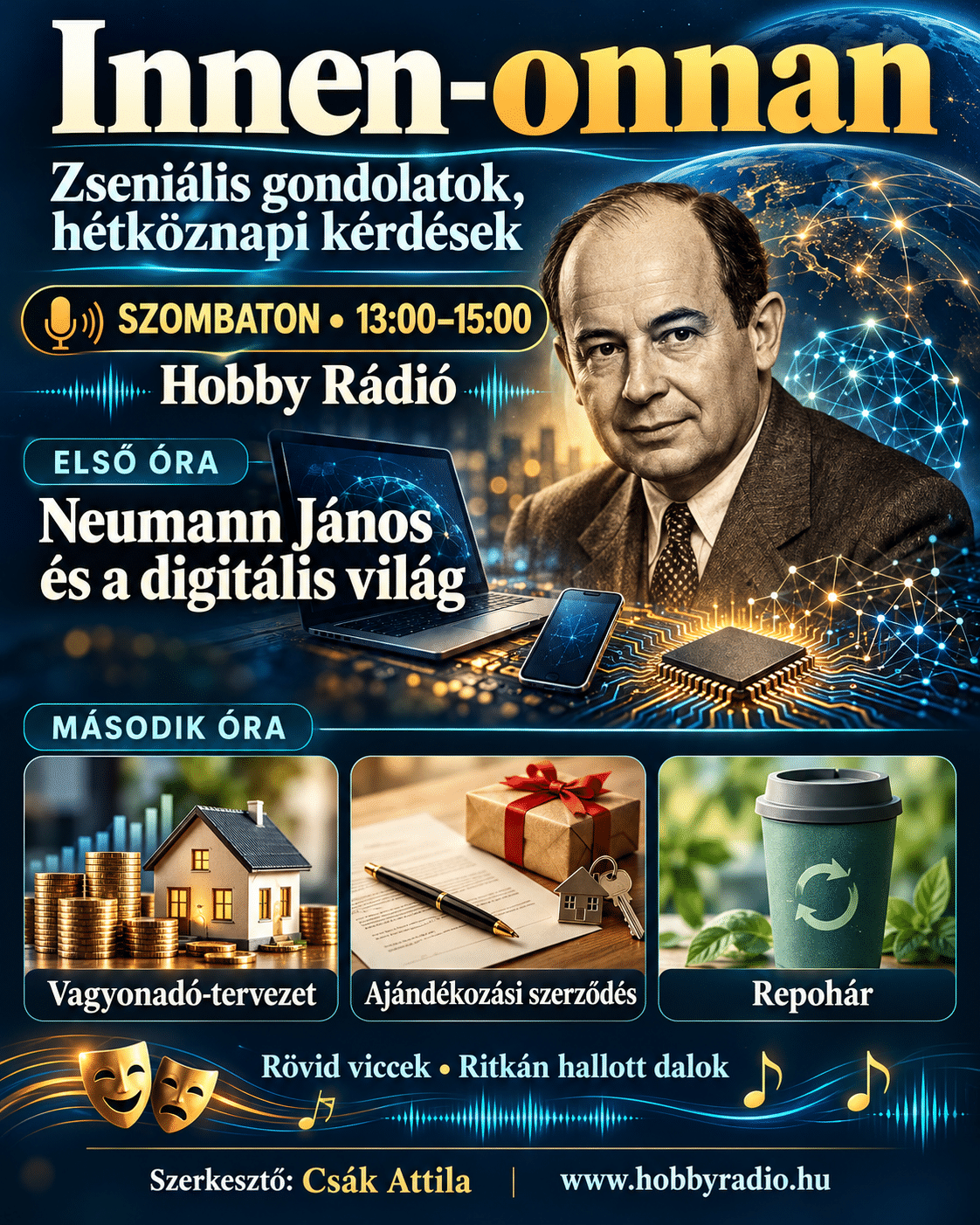 Innen onnan neumann janos es hetkoznapi kerdesek