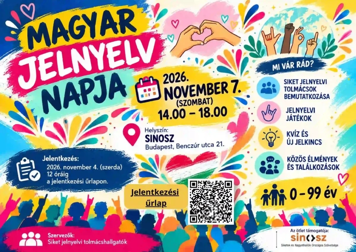 Ünnepeljük együtt a magyar jelnyelv napját!